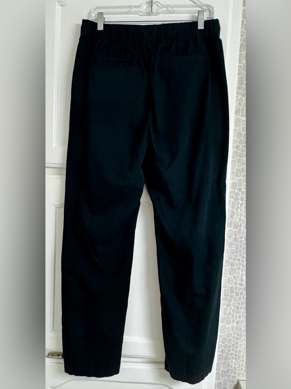 GAP Mid Rise Easy Pant Wide Leg Pull On Black - Women’s Medium - Picture 5 of 14